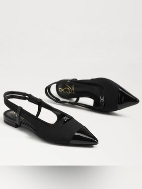 NEW SAM EDELMAN | $130 Cecilia Captoe Slingback Flats